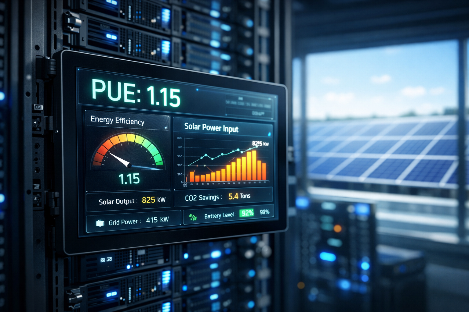 Solar Powered IT Infrastructure